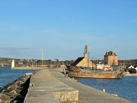 Camaret sur Meer Hafen